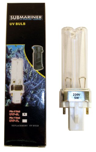 JBJ SUBMariner UV Sterilizer Replacement 5 Watt UV-C Lamp