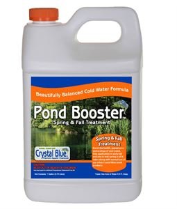 Crystal Blue Pond Booster - Royal Blue Pond Dye & Bacteria Combo - 1 Gallon