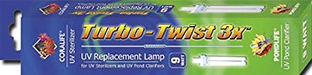 Coralife 9W Turbo Twist UV Sterilizer Lamp