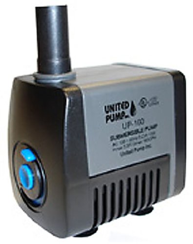 United Pump Submersible Can Be Used Indoors Or Out-Lifts Water 5-1/2 Feet