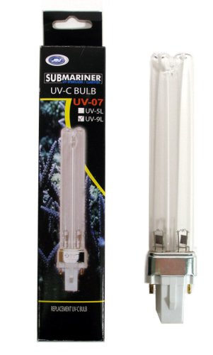 JBJ SUBMariner UV Sterilizer Replacement 9 Watt UV-C Lamp