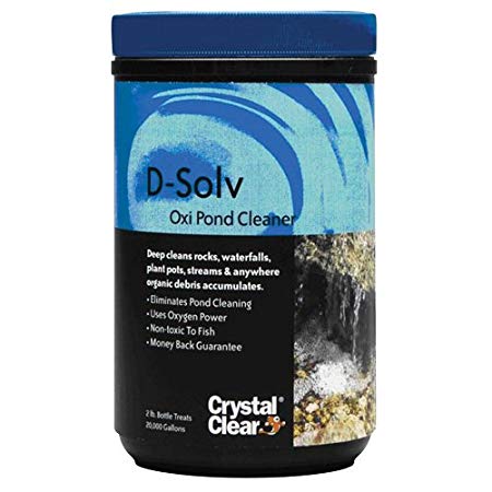 CrystalClear 24252 D-Solv Oxy Pond Cleaner, 2 lb