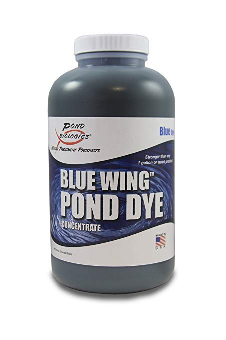 Blue Wing, Pond Dye Concentrate - Straight Blue - 32 Ounces