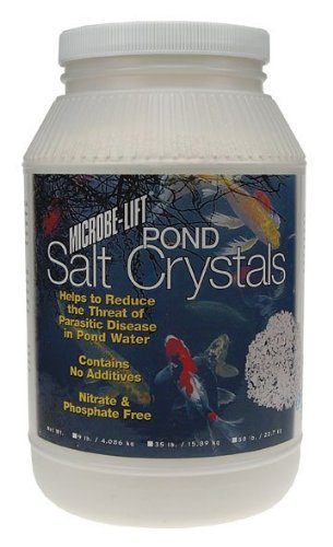 Ecological Labs PSALTLG Pond Salt Crystal, 9 Pounds