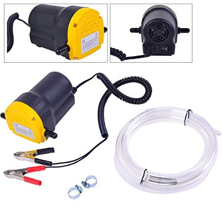 12V 5A Oil Diesel Fuel Fluid Extractor Electric Transfer Scavenge Suction Pump