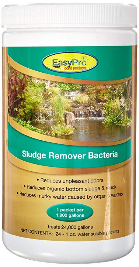EasyPro SRB24 Pond Sludge Remover Bacteria, Dry, 24 Packets