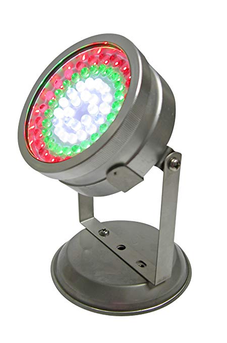 Alpine 72 LED Super Bright Light LEDs with Inline Controller and Trans, Red/Green/White