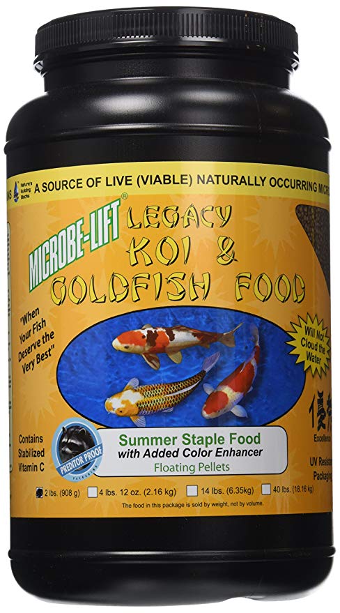 Eco Labs MLLSSMD Summer Staple Koi and Goldfish Food, 2-Pound